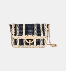 Petit Sac Moon En Cuir Tressé Vanessa Bruno