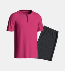 Pyjama court en Coton Modal Impetus