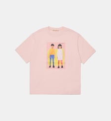 T-shirt avec imprimé illustré sur le devant Marni