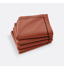 Serviettes de table lin/coton lavé Métis Bourdon La Redoute Interieurs