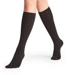 Mi-Bas Seidenglatt 40 Fibre artificielle Semi-opaque Falke