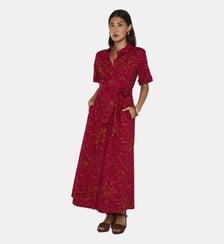 Robe Droite Imprimée En Coton Palma Maison 123