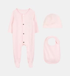 Ensemble pyjama bavoir et bonnet Michael Kors Kids