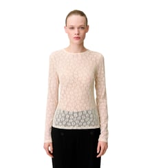 T-shirt manches longues dentelle Claudie Pierlot