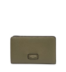Portefeuille rectangulaire zippé Lancel