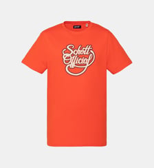 T-shirt imprimé Schott Official vintage. Schott