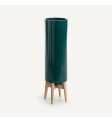 Cache-pot sur pied en hévéa H70cm AM.PM