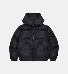 Veste matelassée avec logo imprimé Diesel Kids