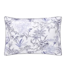 Taie d'oreiller imprimée en satin de coton bio, RIVAGES Alexandre Turpault