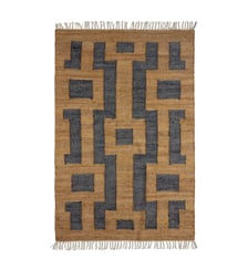 Tapis De Sol  Tissage graphique de fibres recyclées Madura