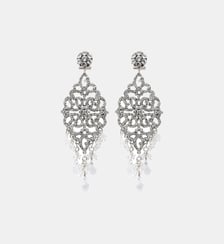 Boucles d'oreilles baroques tiges percées   - Chiara Satellite