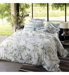 Housse de couette imprimée en satin de coton bio, MATIN Alexandre Turpault