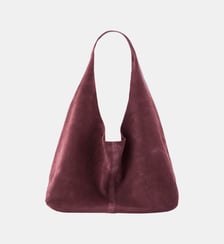 Sac Hobo cuir velours souple Ikks