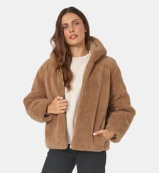 Doudoune à capuche Grand Froid sherpa Lorelai Jott