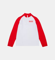 T-shirt manches longues avec logo Diesel Kids