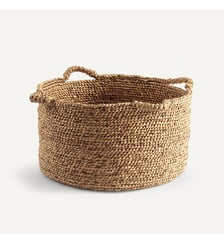 Panier tressé rond H37 cm AM.PM