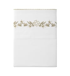 Drap plat imprimé en satin de coton bio, MIRABEAU Alexandre Turpault