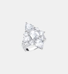 Bague cocktail glamour avec des zircons blancs Thomas Sabo