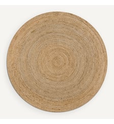 Tapis rond Ø300 cm en jute, tressé main AM.PM