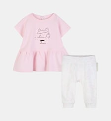 Robe d’ensemble et leggings Karl Lagerfeld Kids