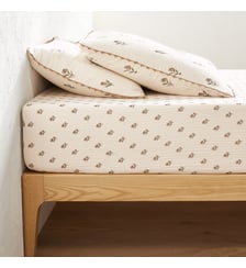 Drap housse gaze de coton bonnet 30 cm La Redoute Interieurs