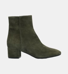 Boots parme - cuir velours Manfield