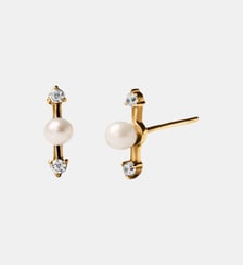 925 boucles d’oreilles en argent dorées 18K Aristocrazy