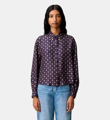 Chemise imprimée soie Claudie Pierlot