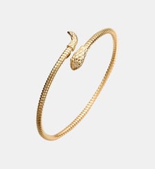 Bracelet en argent 925 plaqué or jaune 18K en forme de serpent Aristocrazy