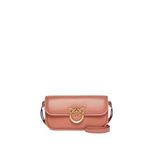Petit sac à bandoulière love bag box en cuir nappa Pinko