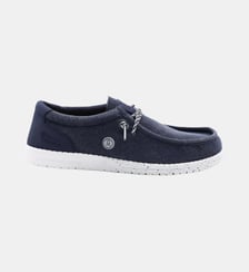 Chaussures bateau en toile Serge Blanco