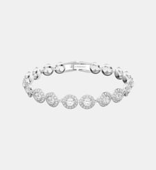 Bracelet Una Angelic, Petit, Métal rhodié Swarovski