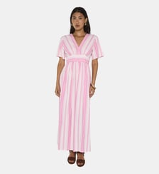 Robe Trapèze Rayée En Coton Primerose Maison 123