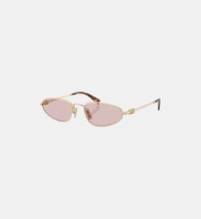 Lunettes de soleil Irrégulier MU A52S Miu Miu