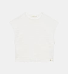 Top manches courtes col rond uni MALINA La Petite Etoile
