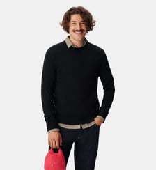 Sweat molleton effet rayures Ikks