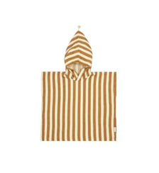 Poncho de plage 3-6Y doublure en gaze de coton Portofino Nobodinoz