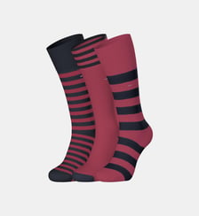 Lot de 3 paires de chaussettes hautes bicolores Eden Park