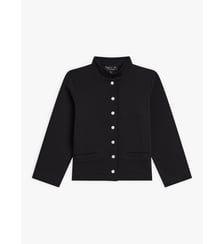 blouson Tambourin en coton noir Agnès b.