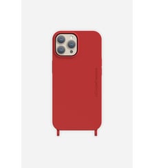 Coque de téléphone bordeaux soft touch avec anneaux pour iPhone 16 Pro Max La Coque Française