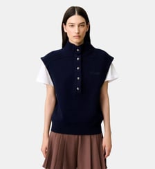 Pull en laine sans manches Claudie Pierlot