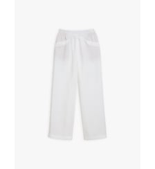 pantalon New Moulin en lin blanc Agnès b.