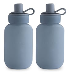 Lot de 2 gourdes alimentaires Mushie