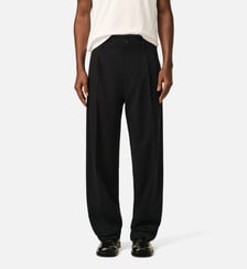Pantalon deux plis en laine AMI Paris