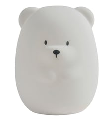 Veilleuse en silicone grand ours blanc Nattou