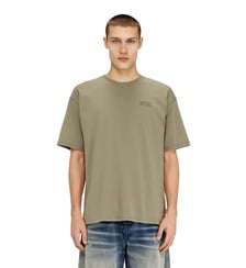 T-shirt décontracté avec imprimé camouflage au dos Diesel