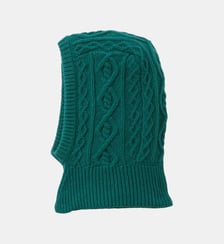 Cagoule torsadée avec laine Cyrillus