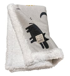 Couverture Zoo en tricot et polaire Kaiser