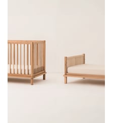 Ensemble Latitude lit bébé +  extension lit junior - chêne massif Nobodinoz
