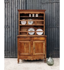 Vaisselier en chêne massif Maximilien N°392- Produit chiné Debongout
